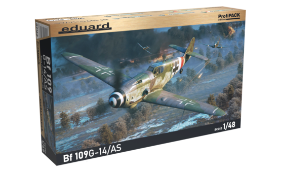 Eduard Plastic Kits 82162 Bf 109G-14/AS Profipack