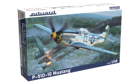 Eduard Plastic Kits 84184 P-51D-10 Mustang Weekend edition