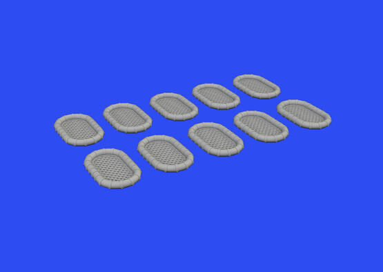 Eduard Accessories 653013 Carley float for 40 people - Type 1 PRINT