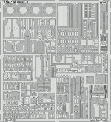 Eduard Accessories 481097 A-10C exterior for HOBBY BOSS