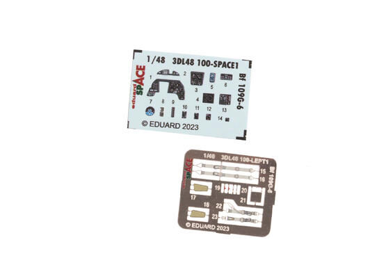 Eduard Accessories 3DL48100 Bf 109G-6 SPACE for TAMIYA
