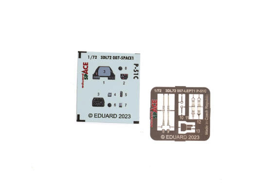 Eduard Accessories 3DL72007 P-51C SPACE for ARMA HOBBY