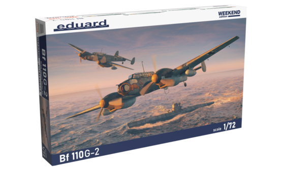 Eduard Plastic Kits 7468 Bf 110G-2 Weekend edition