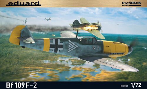 Eduard Plastic Kits 70154 Bf 109F-2 1/72 Profipack