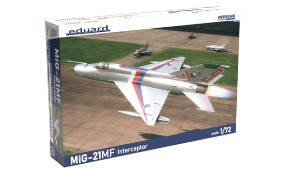 Eduard Plastic Kits 7469 MiG-21MF Interceptor 1/72 Weekend edition