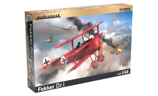 Eduard Plastic Kits 8162 Fokker Dr.I 1/48 Profipack