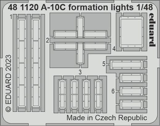 Eduard Accessories 481120 A-10C formation lights 1/48 ACADEMY