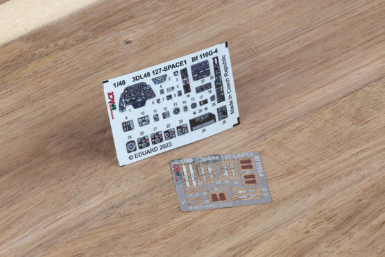 Eduard Accessories 3DL48127 Bf 110G-4 SPACE 1/48 EDUARD