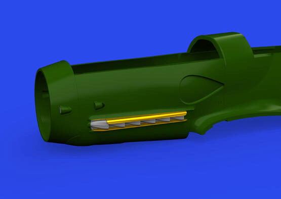 Eduard Accessories 648913 Bf 109K-4 exhaust stacks PRINT 1/48 EDUARD