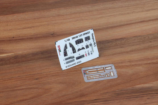 Eduard Accessories 3DL48137 Vampire FB.5 SPACE 1/48 AIRFIX