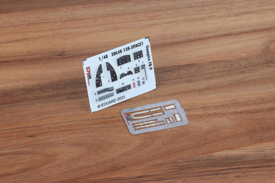 Eduard Accessories 3DL48138 Vampire FB.9 SPACE 1/48 AIRFIX