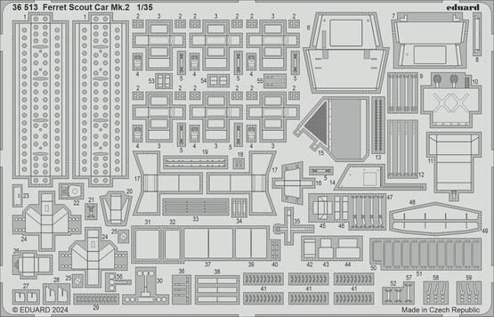 Eduard Accessories 36513 Ferret Scout Car Mk.2 1/35