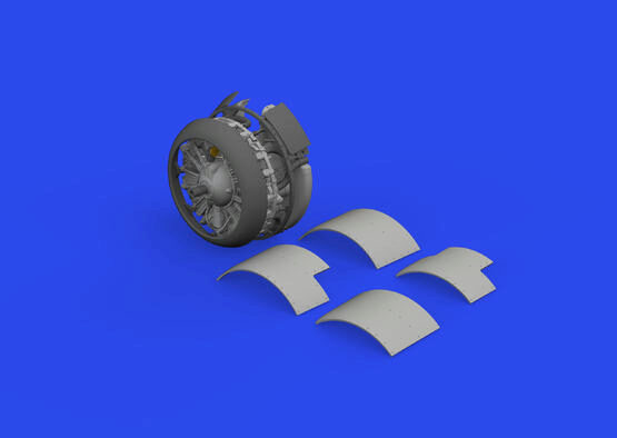 Eduard Accessories 648960 FM-2 engine PRINT 1/48