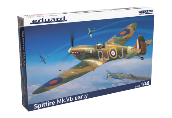 Eduard Plastic Kits 84198 Spitfire Mk.Vb early 1/48 WEEKEND EDITION