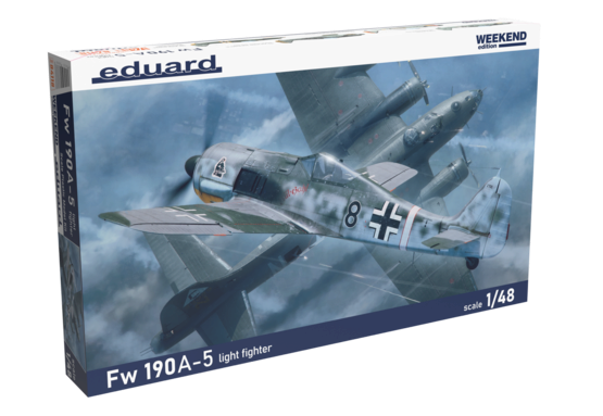 Eduard Plastic Kits 84118 Fw 190A-5 light fighter 1/48 WEEKEND EDITION