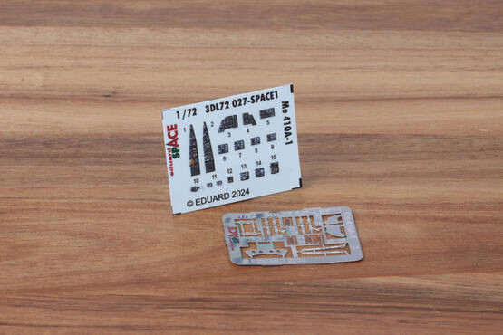 Eduard Accessories 3DL72027 Me 410A-1 SPACE 1/72 AIRFIX