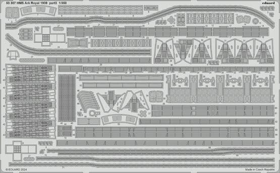 Eduard Accessories 53307 HMS Ark Royal 1939 part 3 1/350 I LOVE KIT