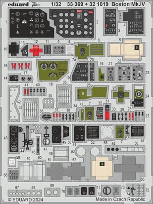 Eduard Accessories 33369 Boston Mk.IV  HKM