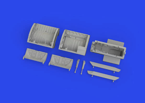 Eduard Accessories 672381 MiG-21 wheel bays PRINT