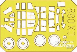 Eduard Accessories CX088 Ju 87D/G Stuka für Fujimi Bausatz 