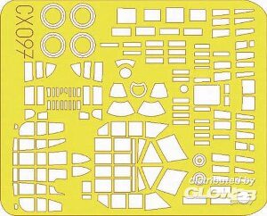 Eduard Accessories CX097 Ki-49 Helen für Hasegawa Bausatz 