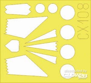 Eduard Accessories CX108 F-117 Nighthawk für Hasegawa Bausatz 