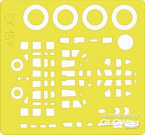 Eduard Accessories CX159 Ju 88A-4 für Hasegawa-Bausatz