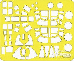 Eduard Accessories CX177 B-26B/C Marauder für Hasegawa-Bausatz