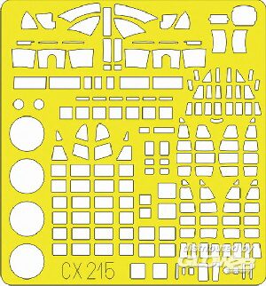Eduard Accessories CX215 Petlyakov Pe-8 für Zvezda Bausatz