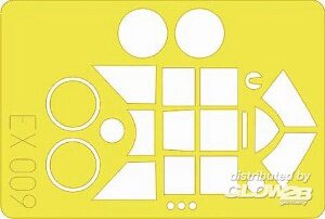 Eduard Accessories EX009 P-47D-20 Thunderbolt (HAS) EX009 für Hasegawa Bausatz