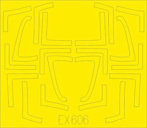 Eduard Accessories EX606 F/A-18B/D TFace for Kinetic