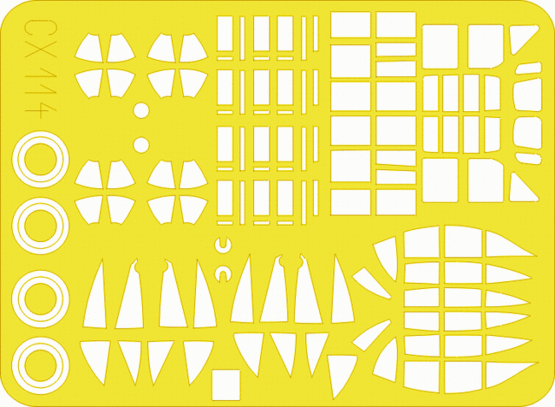 Eduard Accessories CX114 G3M Nell für Hasegawa Bausatz 