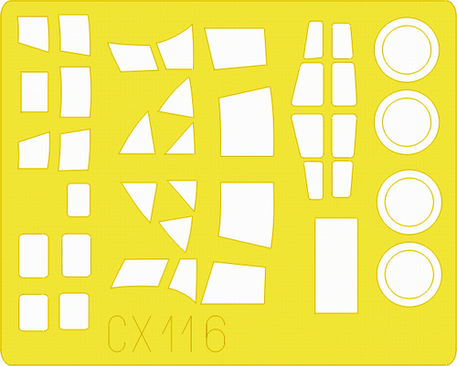 Eduard Accessories CX116 PV-1 Ventura für Minicraft Bausatz  