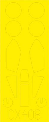 Eduard Accessories CX408 Lightning F.6 for Airfix