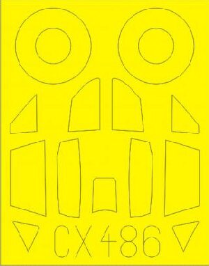 Eduard Accessories CX486 Me 262A-1a for Airfix