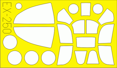 Eduard Accessories EX250 P-39/P-400 Airacobra  Weekend für Eduard Bausatz