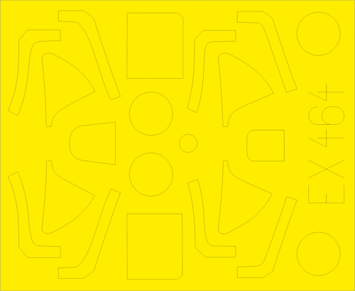 Eduard Accessories EX464 Spitfire Mk.I for Airfix