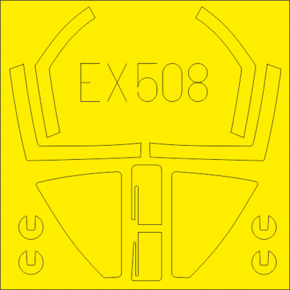Eduard Accessories EX508 Sea Harrier FRS.1 for Kinetic