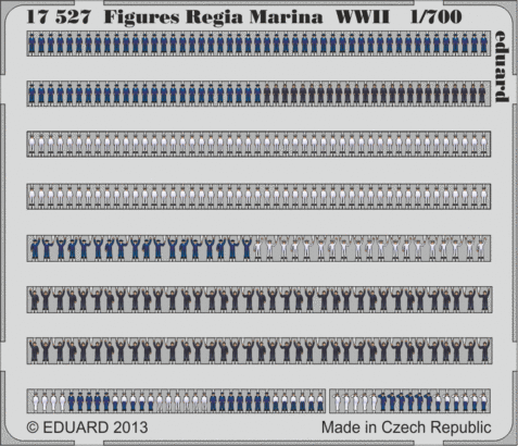 Eduard Accessories 17527 Figures Regia Marina WWII 1/700