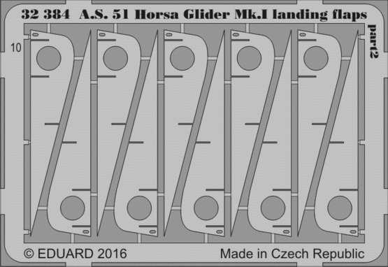 Eduard Accessories 32384 A.S. 51 Horsa Glider Mk.I ladnding flap
