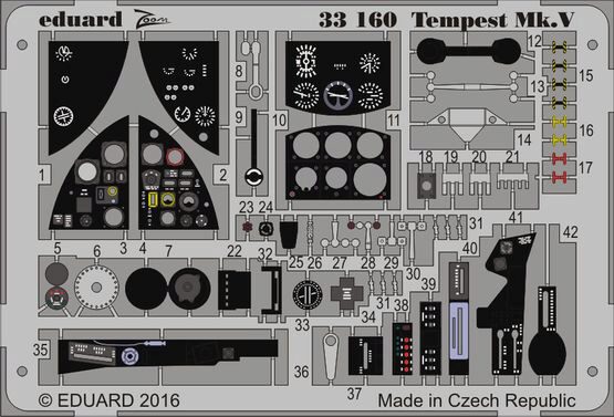 Eduard Accessories 33160 Tempest Mk.V for Special Hobby
