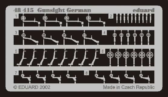Eduard Accessories 48415 Gunsight German