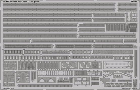 Eduard Accessories 53045 Admiral Graf Spee für Trumpeter