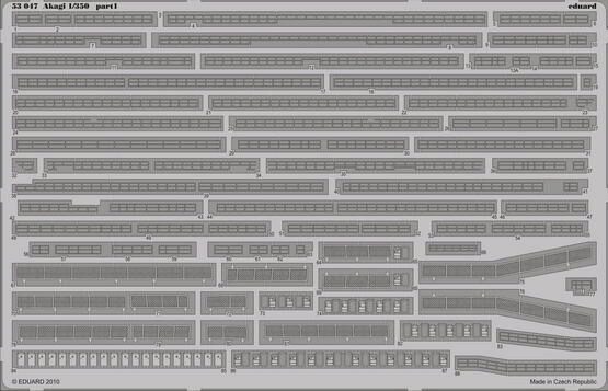 Eduard Accessories 53047 Akagi for Hasegawa