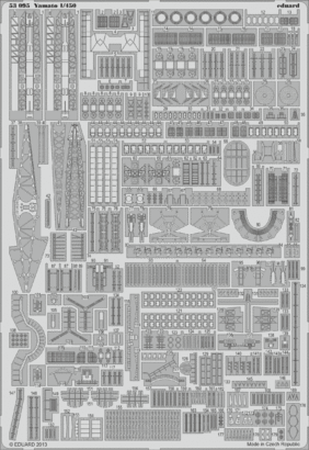 Eduard Accessories 53095 Yamato 1/450 for Hasegawa