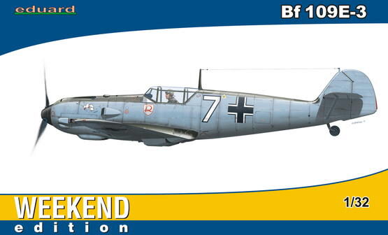 Eduard Plastic Kits 3402 Bf 109E-3 Weekend