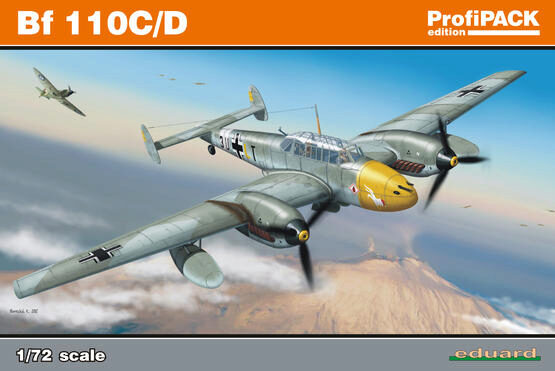 Eduard Plastic Kits 7081 Bf 110C/D Profi Pack