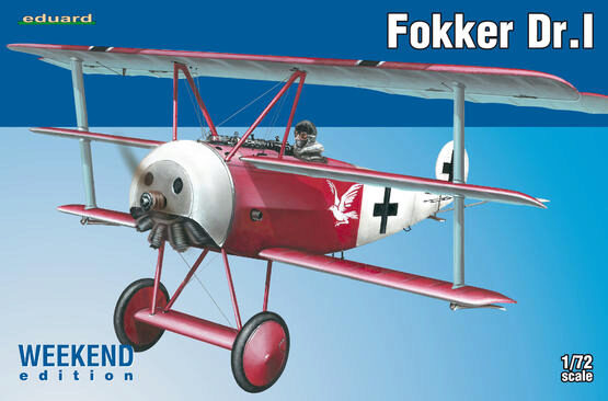 Eduard Plastic Kits 7438 Fokker Dr.I Weekend Edition
