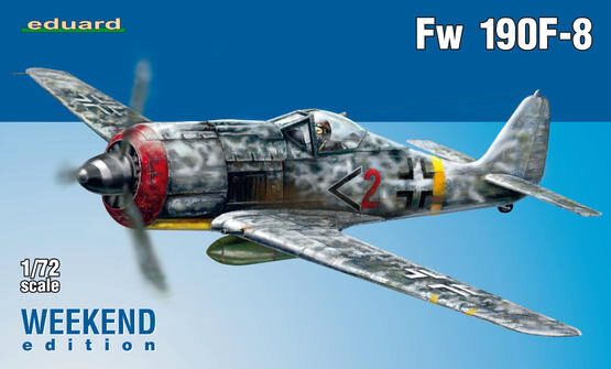 Eduard Plastic Kits 7440 Fw 190F-8 Weekend Edition