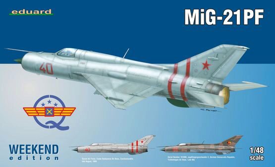 Eduard Plastic Kits 84127 MiG-21PF  Weekend